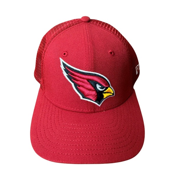 New Era Other - New Era 9SEVENTY Arizona Cardinals NFL Red Mesh Snapback Trucker Hat OSFM